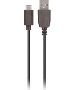 Maxlife cable USB - USB-C 1,0 m 1A black