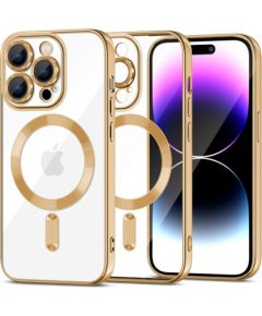 Tech-Protect case MagShine MagSafe Apple iPhone 15 Pro, gold