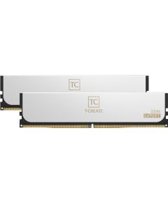 Team Group DDR5 - 32GB - 6000 - CL - 30 (2x 16 GB) dual kit, RAM (white, CTCWD532G6000HC30DC01, T-CREATE EXPERT, AMD EXPO)