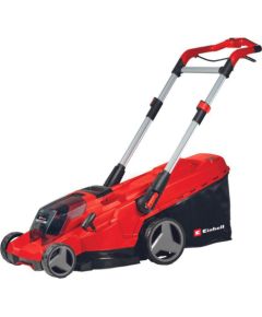 Einhell Professional cordless lawnmower RASARRO 36/42, 36Volt (2x18V) (red/black, 2x Li-ion battery 5.2Ah)