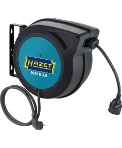 Hazet electric cable reel 9040 D-2.5, cable drum (black, 20 + 1.5 meters)