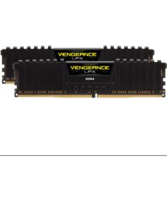 Corsair DDR4 - 64 GB -3200 - CL - 16 - Dual Kit, Vengeance LPX (black, CMK64GX4M2E3200C16)