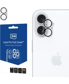 Защитное стекло камеры 3mk Lens Pro Apple iPhone 16/16 Plus черное