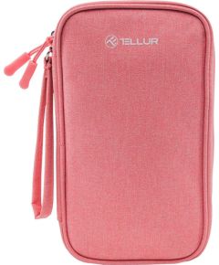 Tellur Universal travel cable organiser Pink