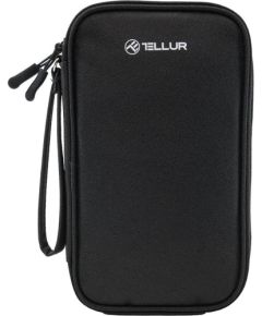 Tellur Universal travel cable organiser Black