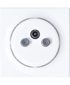 Fibaro Walli N socket-outlet R/TV+SAT White