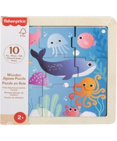 Mattel Fisher-Price: Wooden Jigsaw Puzzle - Sea (HXV17)