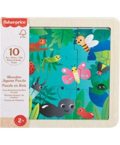 Mattel Fisher-Price: Wooden Jigsaw Puzzle - Bug (HXV19)