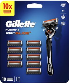 Zestaw Gillette Fusion 5 Proglide: brzytwa, 1 szt. + głowice do golenia, 10 szt