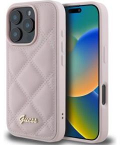 Guess GUHCP16LPSQSQSP Aizmugurējais Apvalks Priekš Apple iPhone 16 Pro