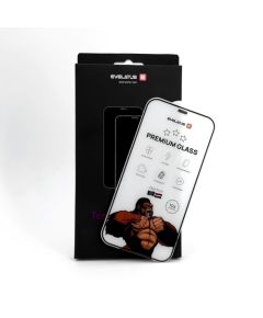 Evelatus Samsung  Galaxy S24 Ultra 2.5D FulCorning Gorilla Glass Anti-Static 3D Full Cover 10X Stronger Black