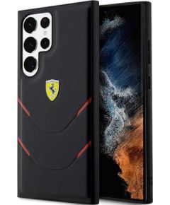 Ferrari FEHCS23LPBAK S23 Ultra S918 czarny|black hardcase Hot Stamp Lines