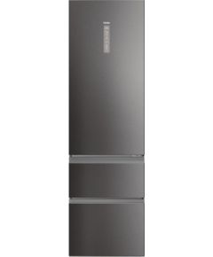 Haier Refrigerator HTW5620CNMP (414L; darl inox)