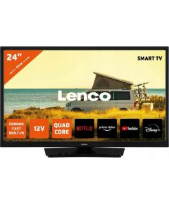 Telewizor Lenco Lenco LED-2423BK 24-Zoll Fernsehen + 12-V-Verbindung, schwarz