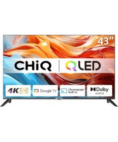 Televizors CHiQ U43QM8G QLED 43'' 4K Ultra HD Google TV