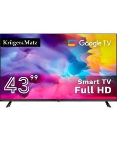 Телевизор Kruger&Matz 43" FHD Google TV