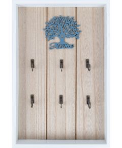 Key cabinet HAZEL 20xH30cm, blue tree