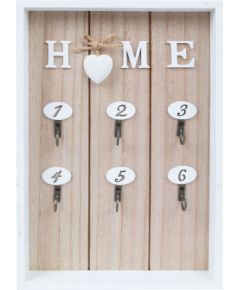 Key cabinet HAZEL 20xH30cm, "Home"