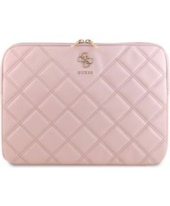 Guess -  Guess PU Quilted 4G Metal Logo Laptop Sleeve 13/14