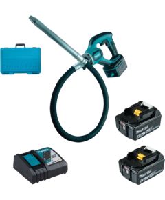 Betona vibrators Makita DVR450RTE; 18 V; 2x5,0 Ah akum.