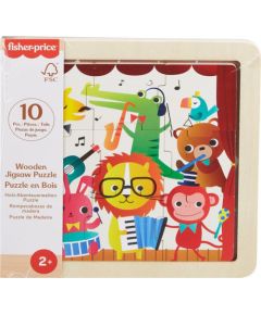 Mattel Fisher-Price: Wooden Jigsaw Puzzle - Jungle (HXV18)