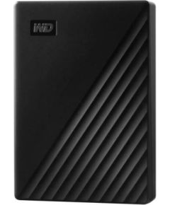 External HDD WESTERN DIGITAL My Passport 6TB USB 2.0 USB 3.2 Black WDBR9S0060BBK-WESN