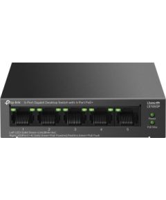 Switch TP-LINK LS105GP Desktop/pedestal 5x10Base-T / 100Base-TX / 1000Base-T PoE+ ports 4 LS105GP