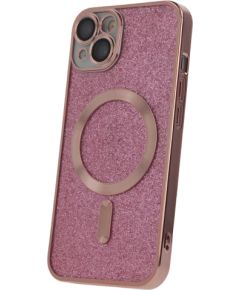 Mocco Glitter Chrome MagSafe Case Силиконовый Чехол для Apple iPhone Pro Max