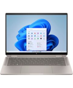 HP Spectre x360 14-eu0001no - Ultra 5-125H, 16GB, 512GB SSD, 14 2.8K 400-nit 120Hz OLED Touch, Nordic backlit keyboard, Sahara Silver, 68Wh, Win 11 Home, 1 years / 9E8Q8EA#UUW