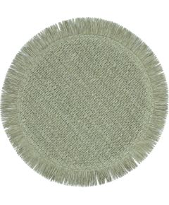 Table mat SUZAN D38cm jute, green