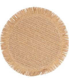 Table mat SUZAN D38cm jute, beige