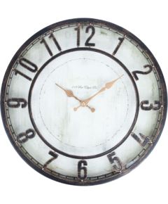 Wall clock BARRY D40cm, black frame