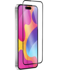 Fusion 5D glass aizsargstikls pilnam ekrānam Apple iPhone 15 Pro melns