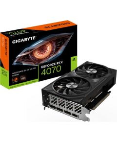 GIGABYTE GeForce RTX 4070 WINDFORCE 2X OC V2 12G Graphics Card - 12GB GDDR6, 192bit, PCI-E 4.0, 2490MHz Core Clock, 3 x DisplayPort 1.4a, 1 x HDMI 2.1a, NVIDIA DLSS 3, GV-N4070WF2OCV2-12GD