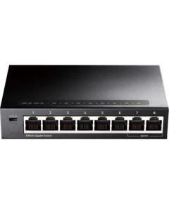 Cudy GS108 network switch Gigabit Ethernet (10/100/1000) Black