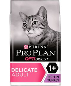 Purina Pro Plan Delicate OPTIDigest cats dry food 10 kg Adult Turkey