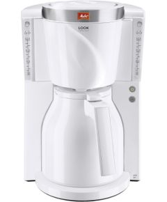 Melitta Look IV Therm Selection 1011-11, filter coffee maker with thermal jug White