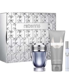 Paco Rabanne Paco Rabanne Invictus Eau de Toilette 100ml. + Eau de Toilette 10ml. + All Over Shampoo 100ml. ZESTAW