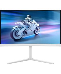 Monitor Philips Philips Evnia 27M2C5501 - 27 Zoll QHD Curved Gaming Monitor, 180 Hz, 1 ms GtG, FreeSync Premium (2560x1440, 2x HDMI 2.0, 1x DisplayPort1.4) weiss