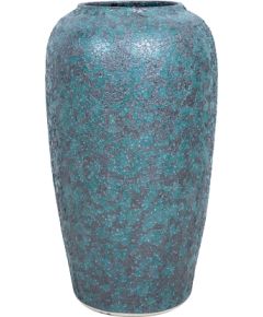 Ceramic vase TITAN STONE H60cm, blue texture