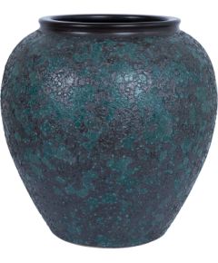 Ceramic vase TITAN STONE H40cm, blue texture