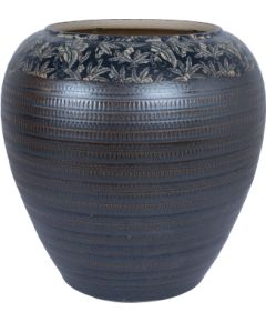 Ceramic vase TITAN STONE H40cm, brown