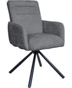 Chair BATUL rotating, dark grey