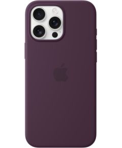 Apple iPhone 16 Pro Max Silicone Case with MagSafe Plum