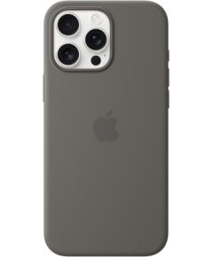 Apple iPhone 16 Pro Max Silicone Case with MagSafe Stone Gray