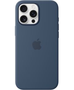 Apple iPhone 16 Pro Max Silicone Case with MagSafe Denim