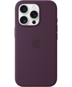 Apple iPhone 16 Pro Silicone Case with MagSafe Plum