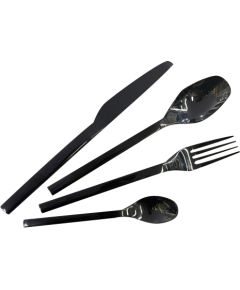 Cutlery DUNE 24pcs, black