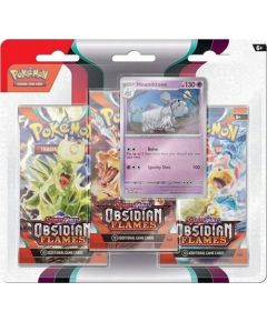 Pokemon Pokémon TCG: Scarlet & Violet - Obsidian Flames - 3-pack blister box (24)