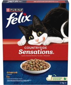 PURINA Felix Countryside Sensations - dry cat food - 1kg